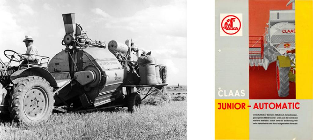 Vente de la première moissonneuse-batteuse